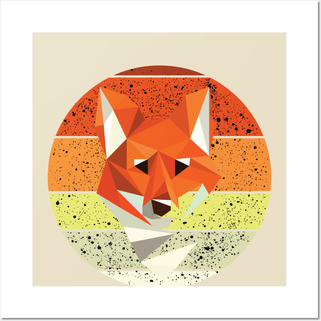 Fox Wall Art by mutarek